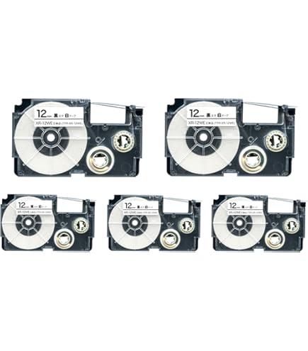 カシオ用 ネームランド 互換 テープカートリッジ XR-9WE ラベル 100個セット【送料無料】 9mm／白テープ／黒文字 Amazon | カシオ用 ネームランド 互換 テープカートリッジ XR-9WE 9mm